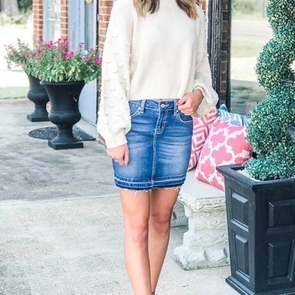 KanCan Zuma size 25 denim mini skirt